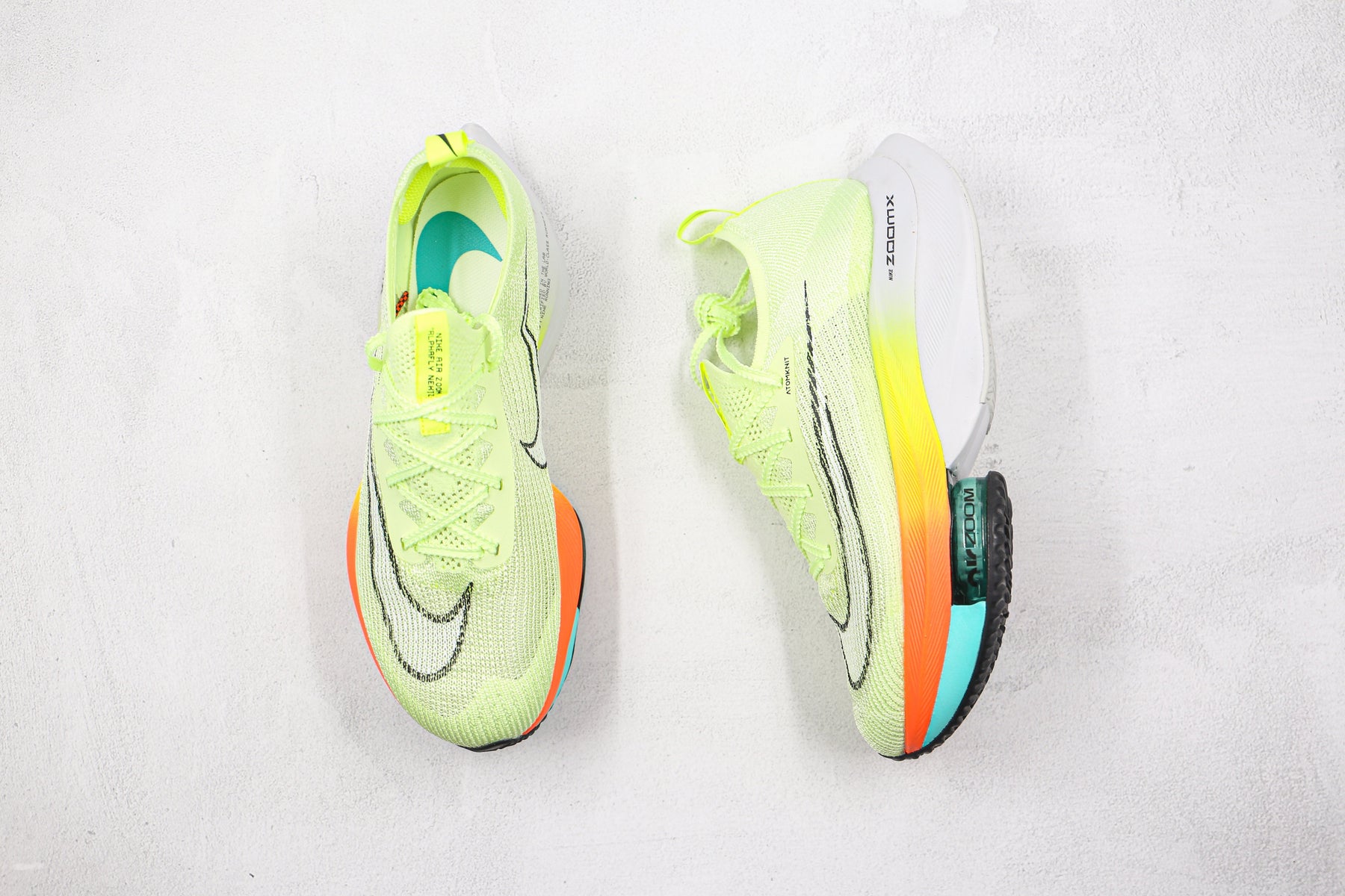Tênis Nike Air Zoom Alphafly Next% 2 Barely Volt Hyper Orange