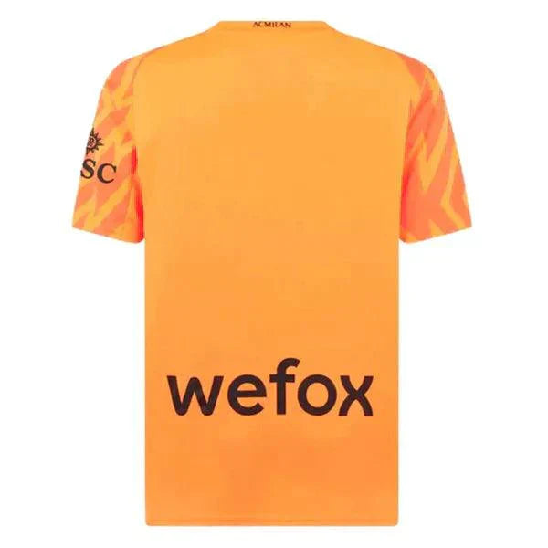Camisa Milan Goleiro 23/24 s/n° Torcedor Masculino - Laranja
