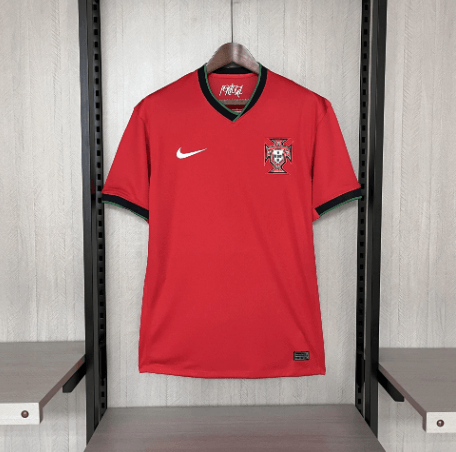 Camisa Seleção Portugal I 2024 Nike - Vermelho