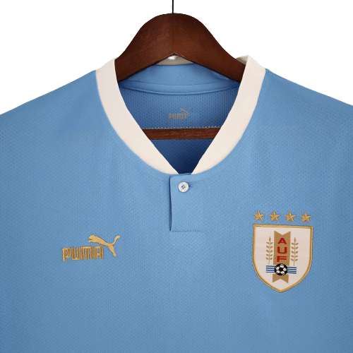 Camisa Seleção Uruguai I 22/23 Puma - Azul Celeste