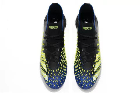 didas Predator Freak.1 Azul e Amarela