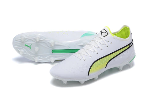 Puma King Ultimate Branca e Verde