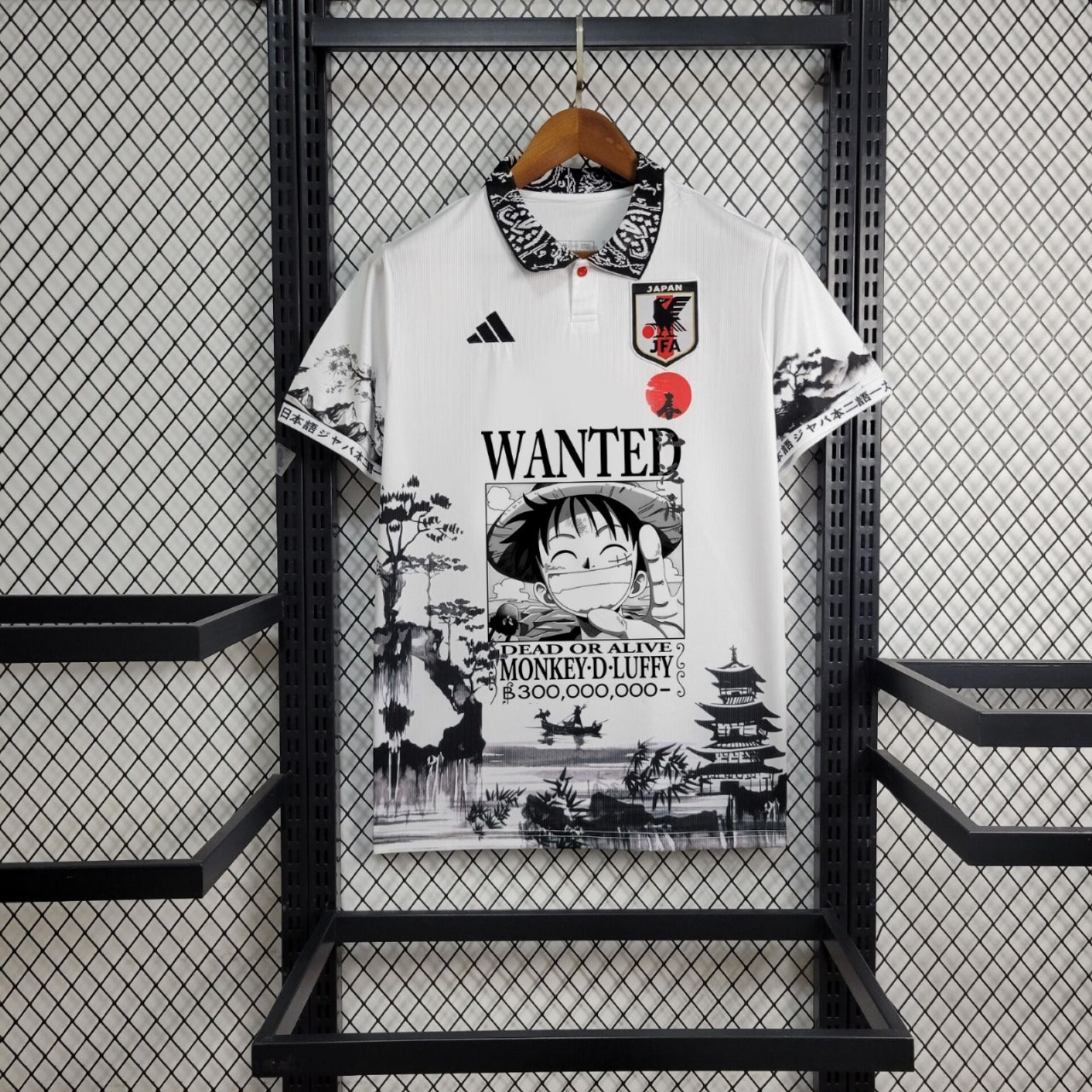 Camisa do Japao Unissex 24/25 Luffy Wanted