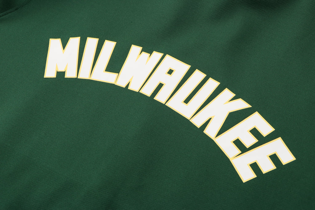 Conjunto Agasalho- Nike NBA Thermaflex - Milwaukee Bucks - 75 Anos