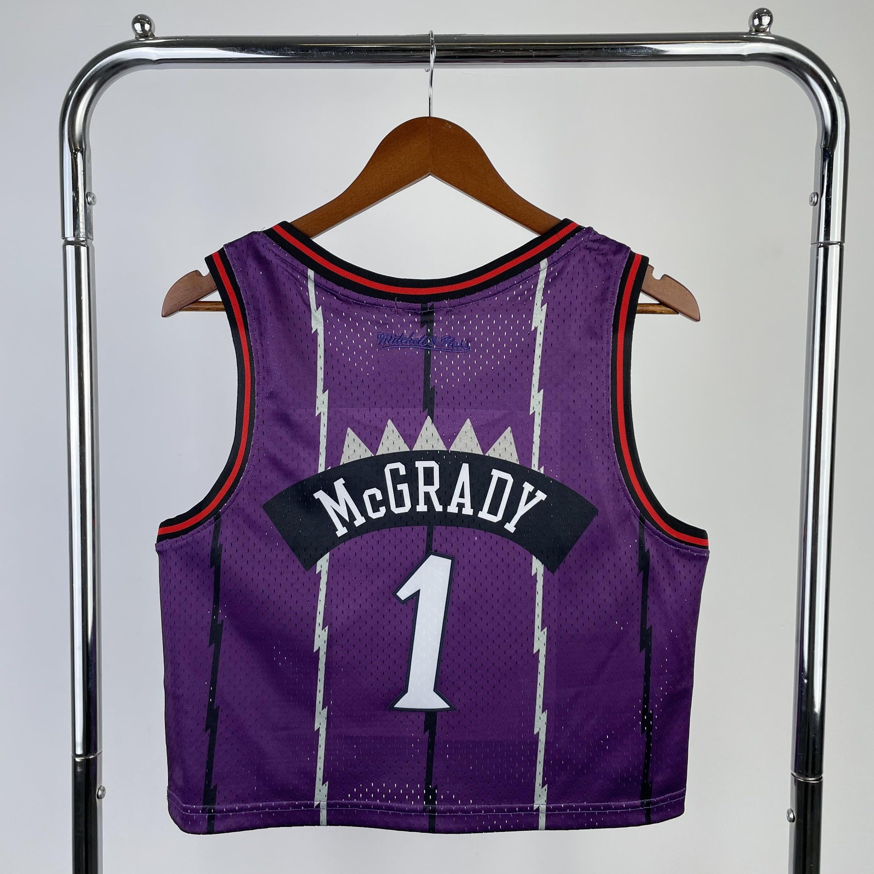 Regata Cropped McGrady Toronto Raptors Mitchell & Ness Hardwood Classics