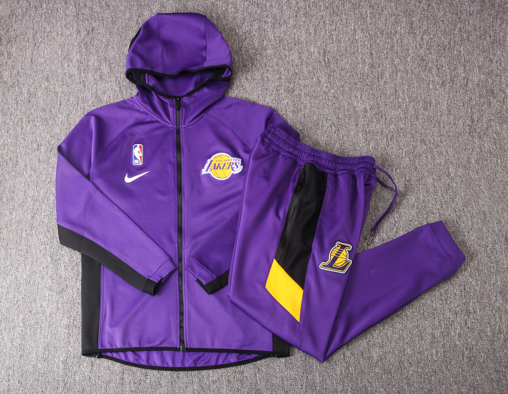 Conjunto Agasalho - Nike Thermaflex Showtime - Los Angeles Lakers