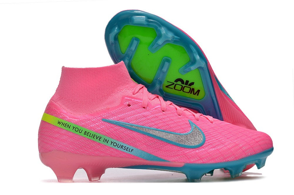Nike Air Zoom Mercurial Superfly XV Elite Botinha Rosa