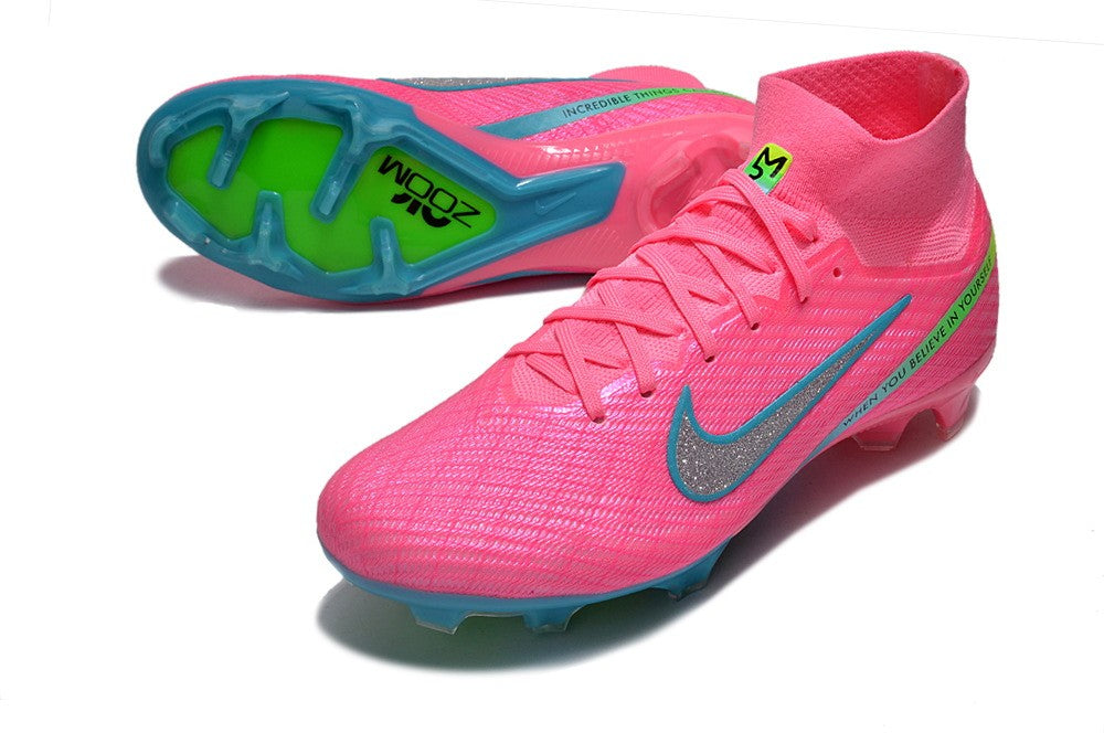 Nike Air Zoom Mercurial Superfly XV Elite Botinha Rosa