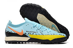 Nike Society Phantom GT Pro - Azul/Amarelo