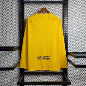 Camisa Barcelona Manga comprida 23/24 - Versão Torcedor