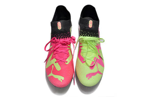 Puma Future Ultimate Tricks Campo - Verde e Rosa