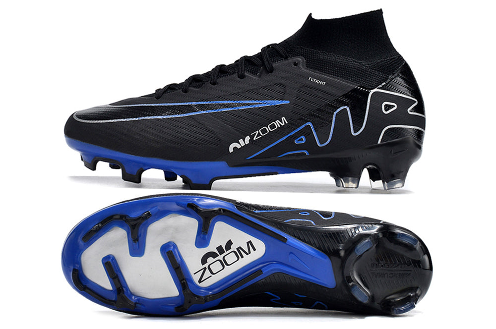 Nike Air Zoom Mercurial Superfly XV Elite Botinha Black Azul