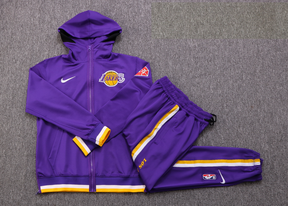 Conjunto Agasalho- Nike NBA Thermaflex - Los Angeles Lakers - 75 Anos