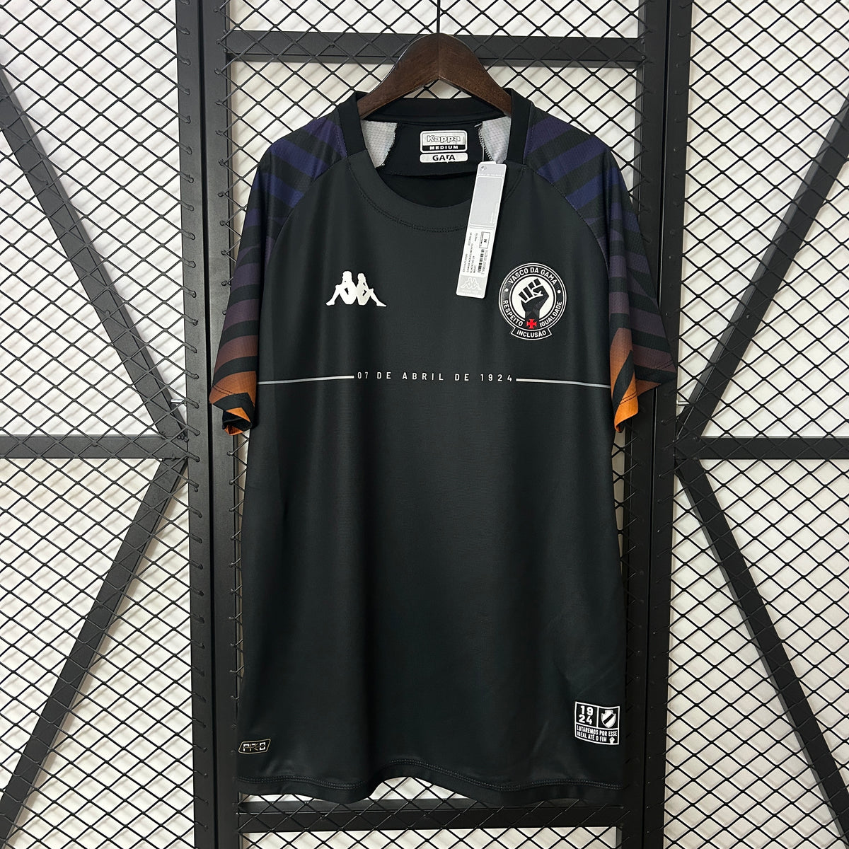 Camisa Vasco Black 2024/25