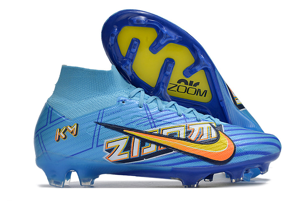 Nike Air Zoom Mercurial Elite XV Botinha Kylian Mbappé Azul