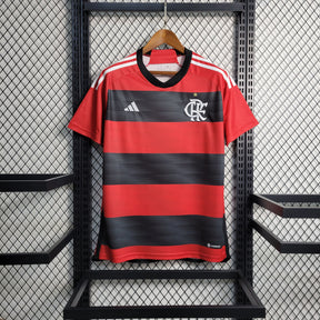 Camisa Flamengo I 22/23 Adidas - Rubro Negro