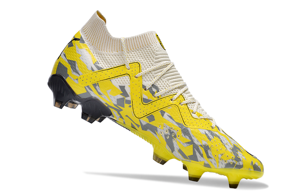 Puma Future Ultimate Campo - Branco e Amarelo