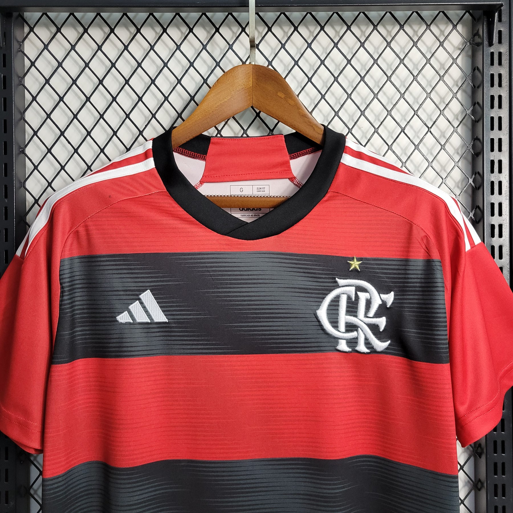 Camisa Flamengo I 22/23 Adidas - Rubro Negro