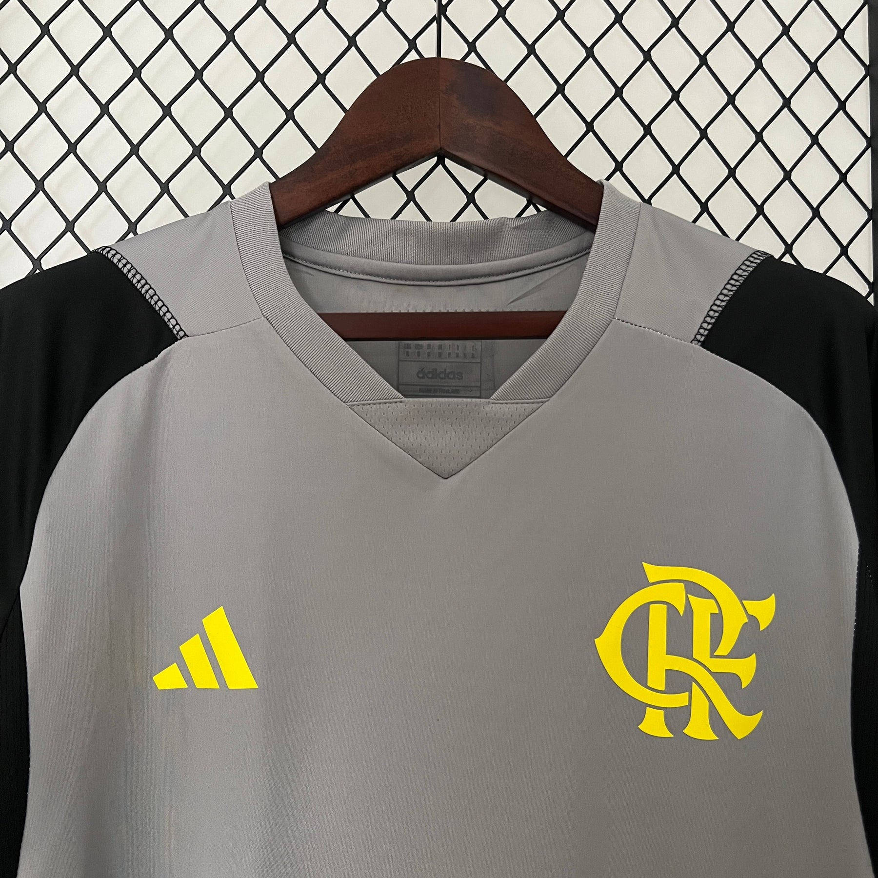 Camisa Flamengo Treino Cinza 24/25