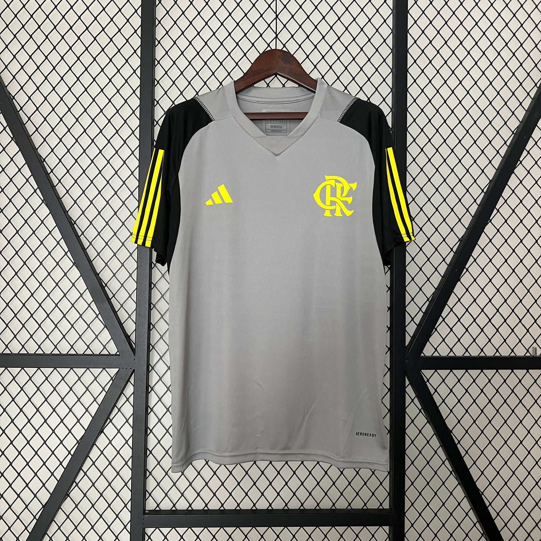 Camisa Flamengo Treino Cinza 24/25