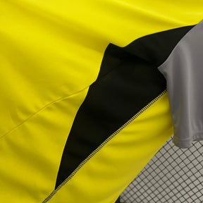 Camisa do Flamengo Pré Jogo 24/25 - Amarela com CInza