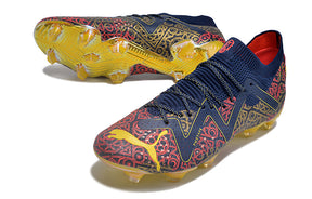 Puma Future Ultimate Campo - Azul e Vermelho
