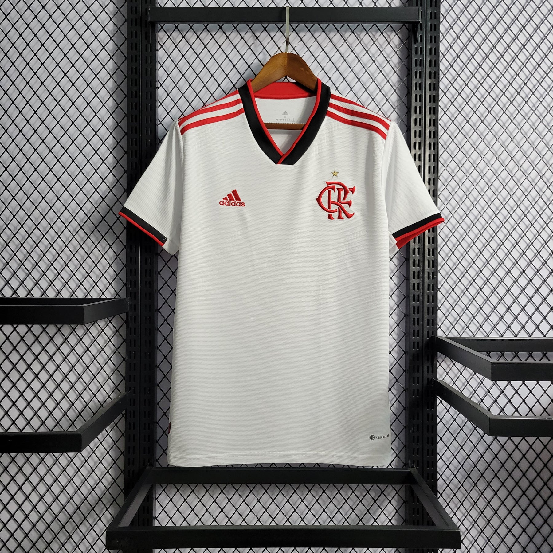 Camisa Flamengo II 23/24 Adidas - Branco