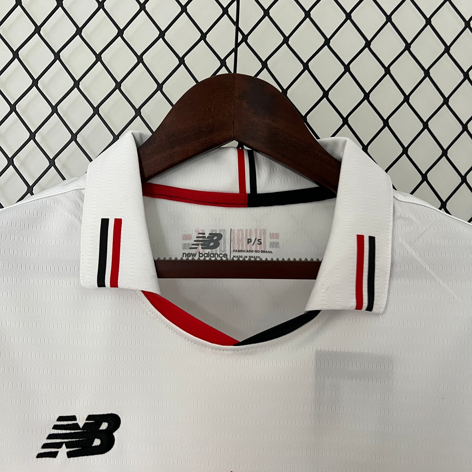 Camisa Feminina São Paulo I 22/23 New balance - Branco