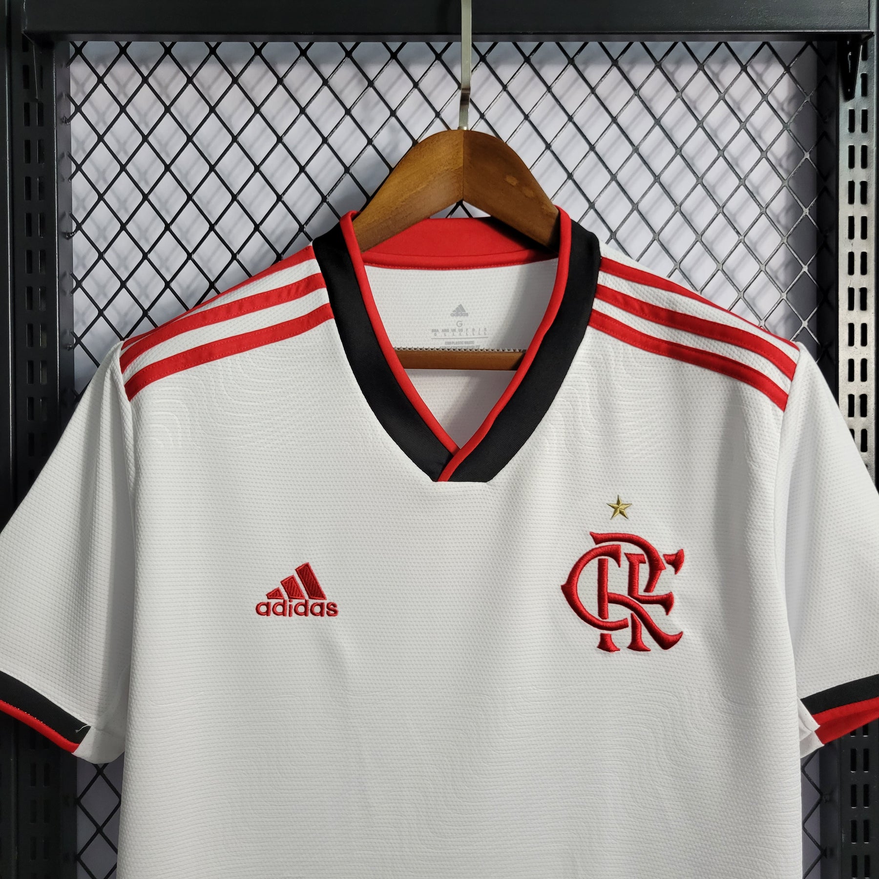 Camisa Flamengo II 23/24 Adidas - Branco