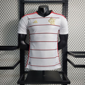 Camisa Flamengo II 23/24 Adidas - Branco - Masculino Jogador