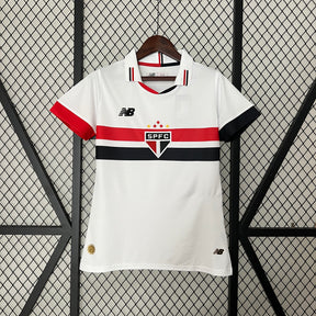 Camisa Feminina São Paulo I 22/23 New balance - Branco