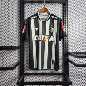 Camisa Atlético MG Retrô 20162017 Preta e Branca - Dry World