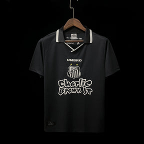 Camisa Santos Charlie Brown JR Preta
