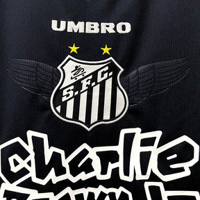 Camisa Santos Charlie Brown JR Preta