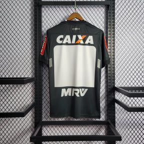 Camisa Atlético MG Retrô 20162017 Preta e Branca - Dry World