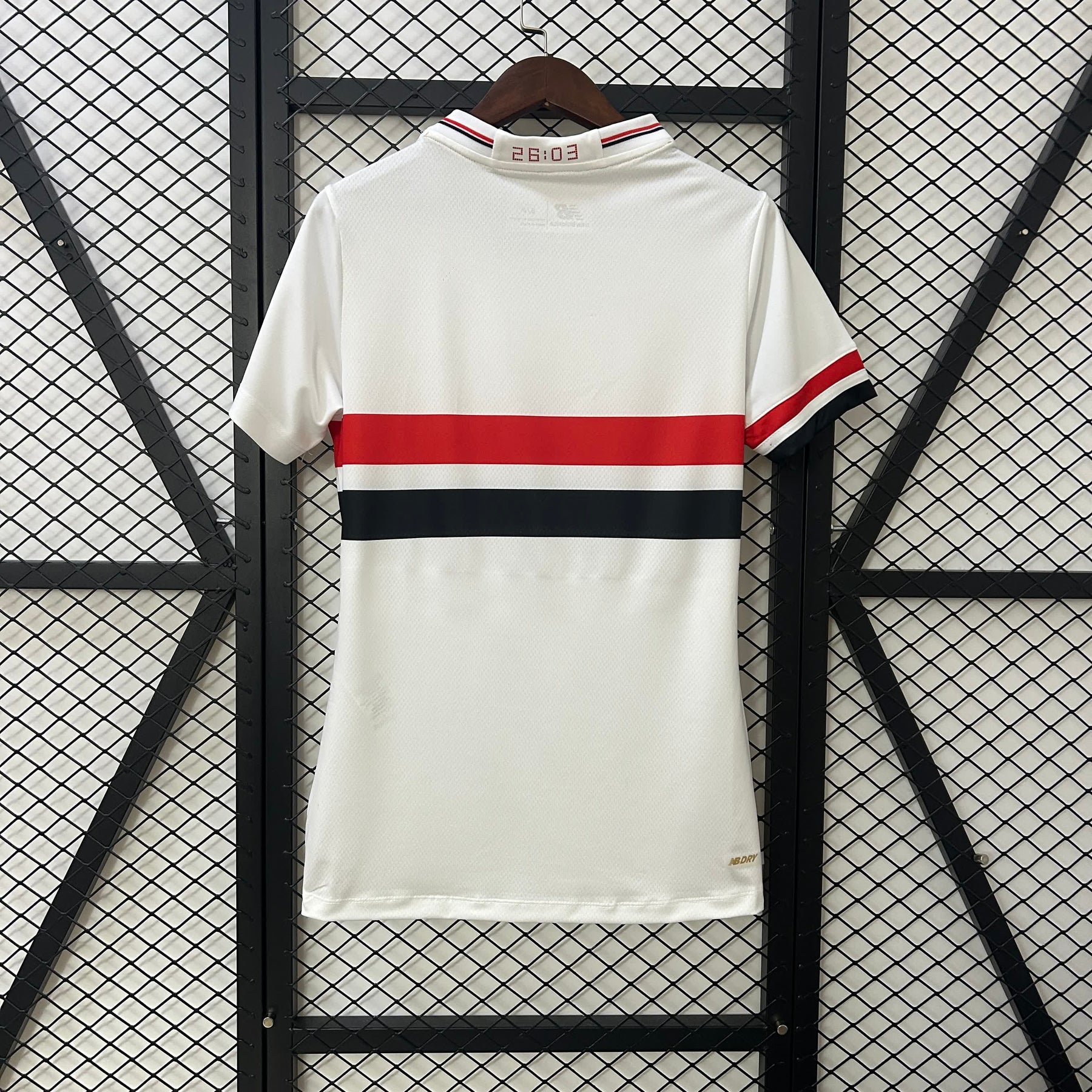 Camisa Feminina São Paulo I 22/23 New balance - Branco