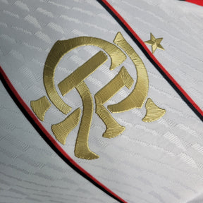 Camisa Flamengo II 23/24 Adidas - Branco - Masculino Jogador