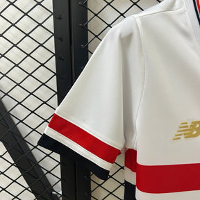 Camisa Feminina São Paulo I 22/23 New balance - Branco