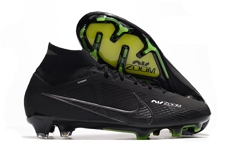 Nike Air Zoom Mercurial Superfly XV Elite Botinha Black Neon