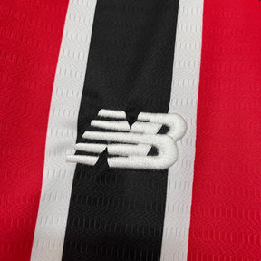Camisa São Paulo I 24/25 New Balance - Vermelha e preta