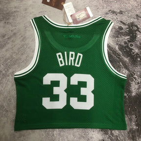 Regata Cropped Larry Bird Boston Celtics Mitchell & Ness Hardwood Classics