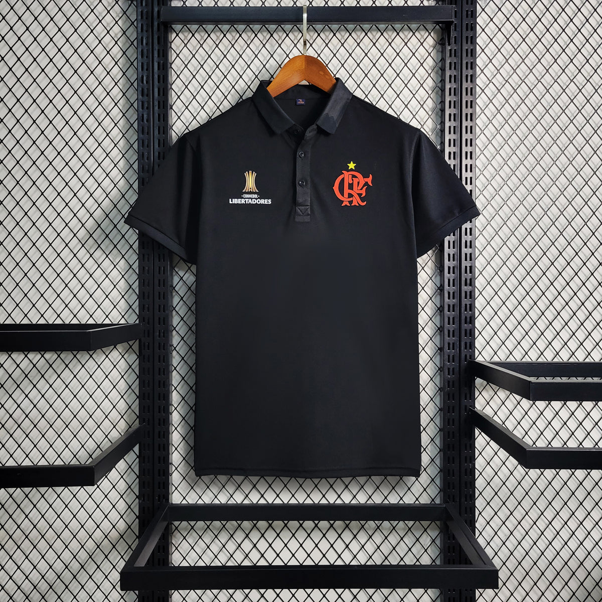 Camisa Flamengo Polo Preta