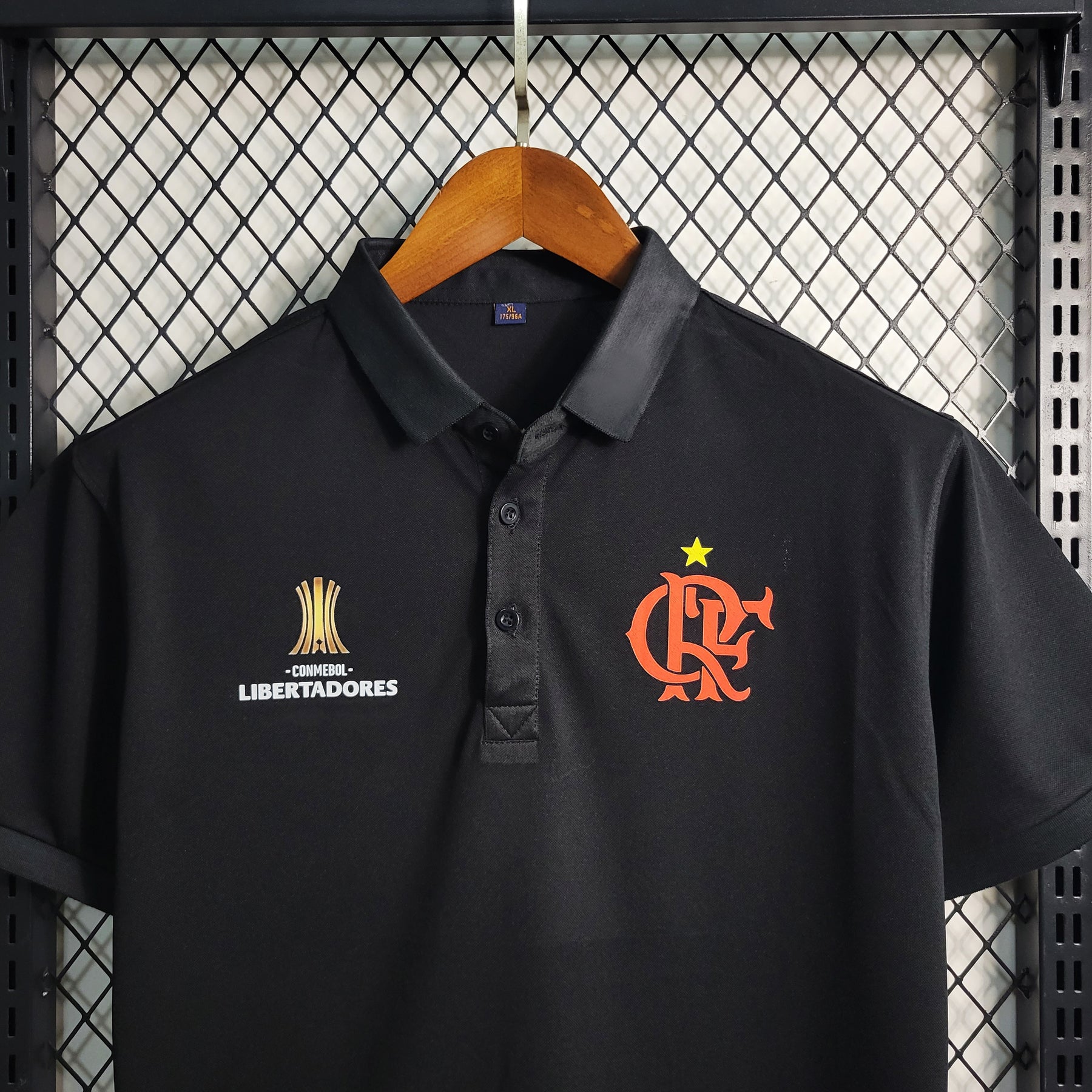 Camisa Flamengo Polo Preta