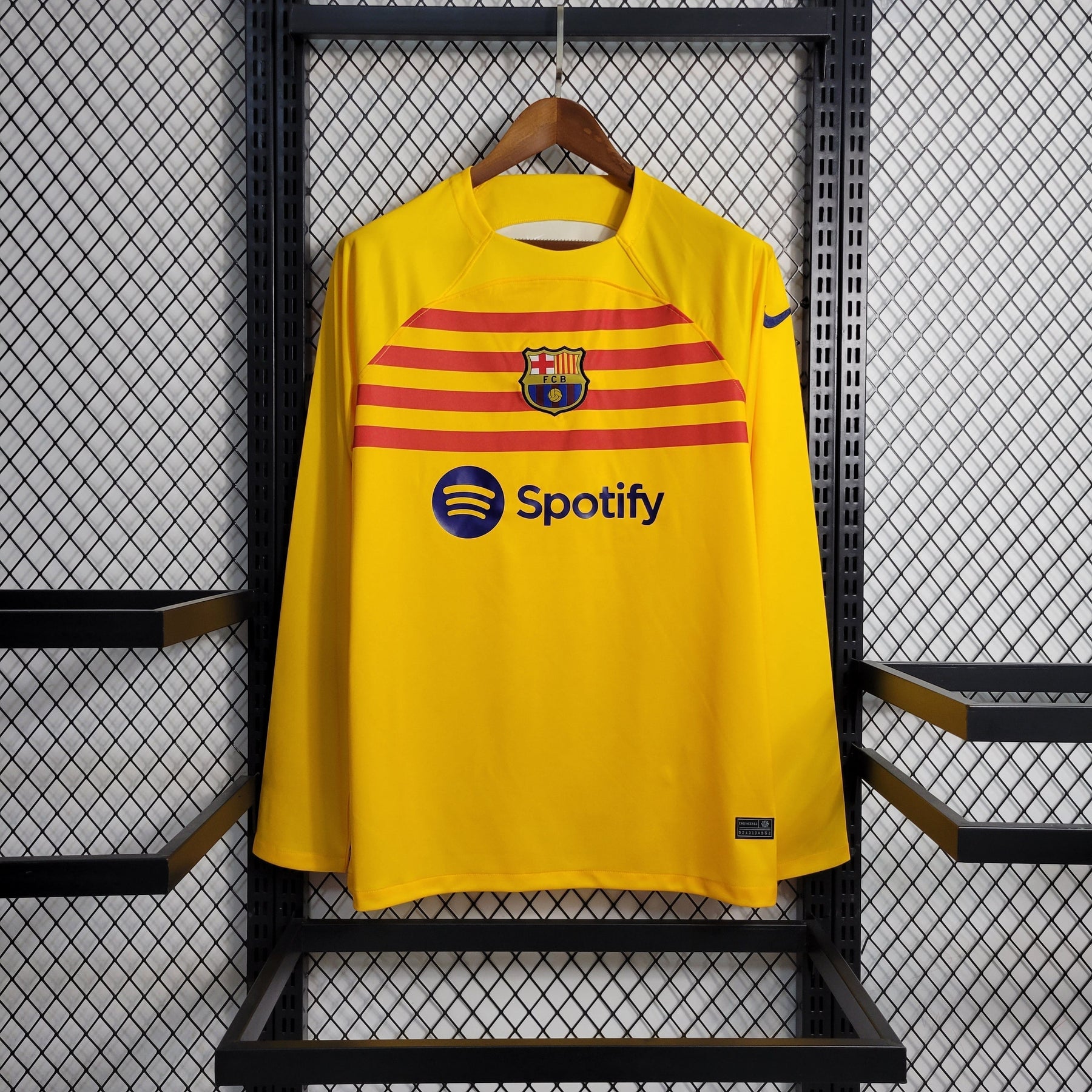 Camisa Barcelona Manga comprida 23/24 - Versão Torcedor