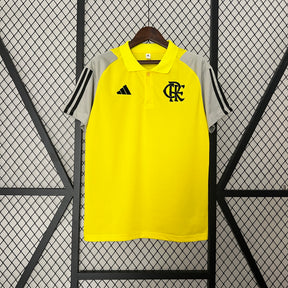 Camisa Flamengo Polo Amarelo 24/25