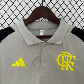 Camisa Flamengo Polo 24/25 Cinza