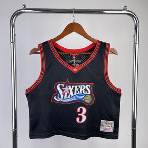 Regata Cropped Allen Iverson Philladelphia 76ers Mitchell & Ness Hardwood Classics