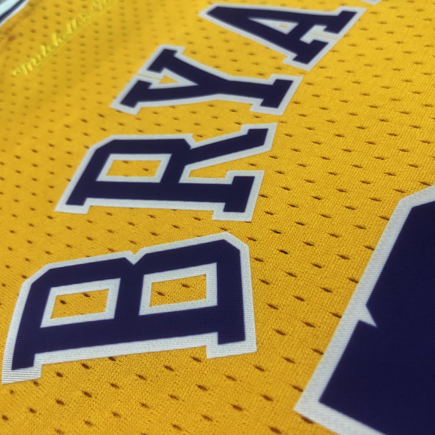 Regata Cropped Kobe Bryant Lakers Mitchell & Ness Hardwood Classics