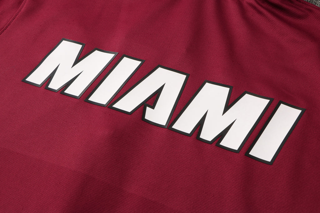 Conjunto Agasalho- Nike NBA Thermaflex - Miami Heat - 75 Anos