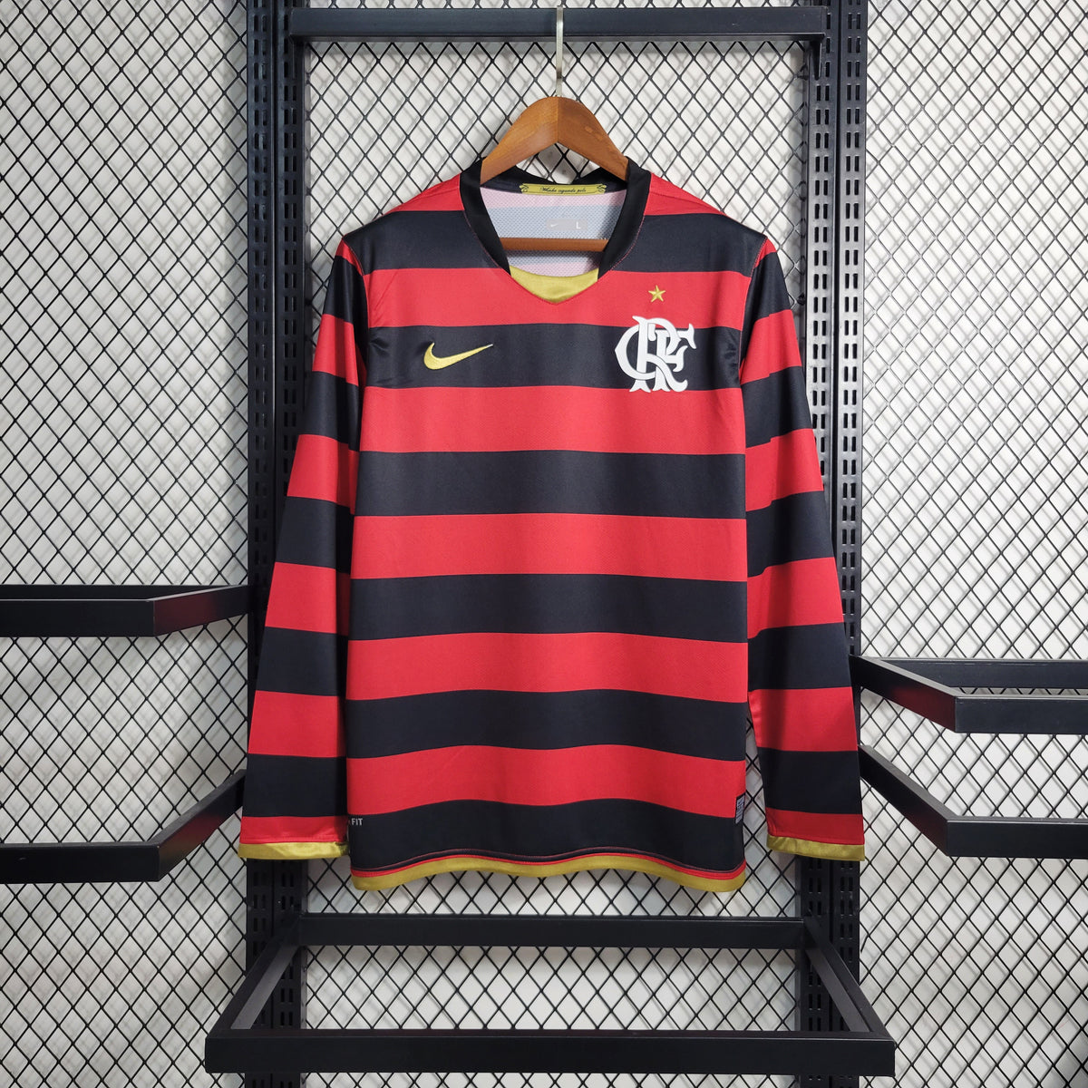 Camisa Flamengo Manga Longa Rêtro 2009